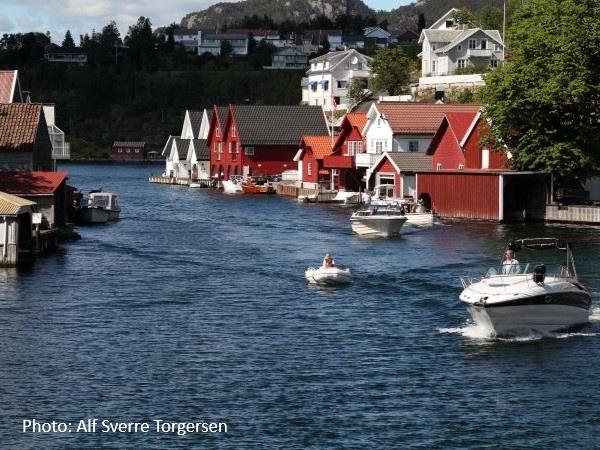 Self guided cycling in Norway, The North Sea route