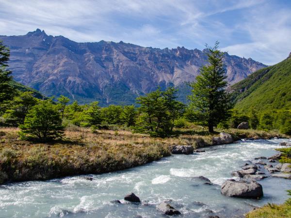 Patagonia yoga and walking vacation