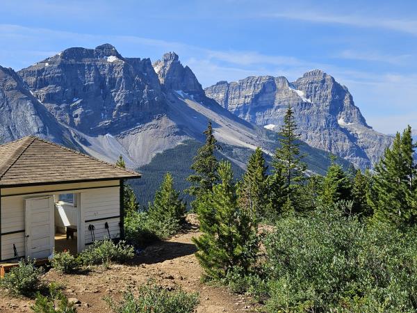 Canadian Rockies hiking and camping vacation