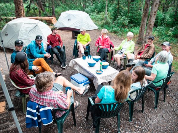 Canadian Rockies hiking and camping vacation