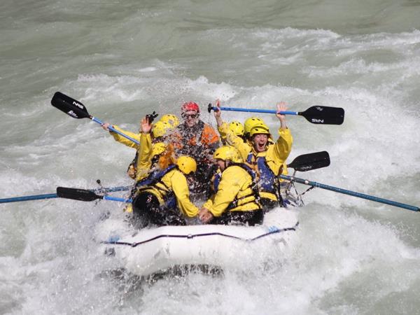 Hike, bike and rafting adventure in the Canadian Rockies