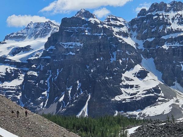 Hike, bike and rafting adventure in the Canadian Rockies