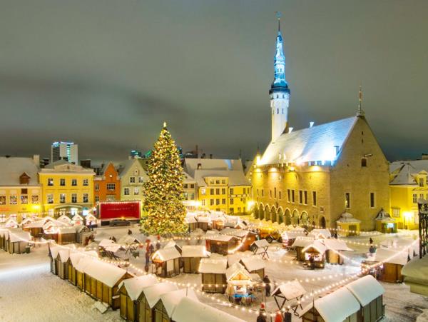 Christmas market vacation in Estonia