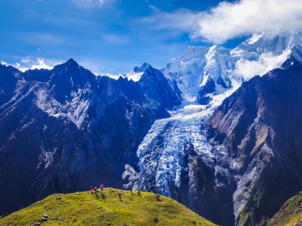 Meili North Slope glacier trek in Yunnan, China