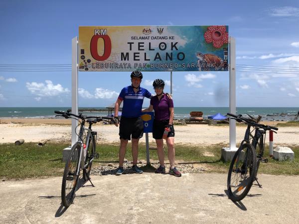 3 day cycling to the tip of Borneo