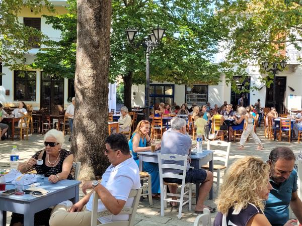Plein Air painting vacation in Greece
