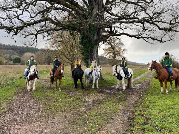 Horse riding and sustainability holiday in the South Downs, UK