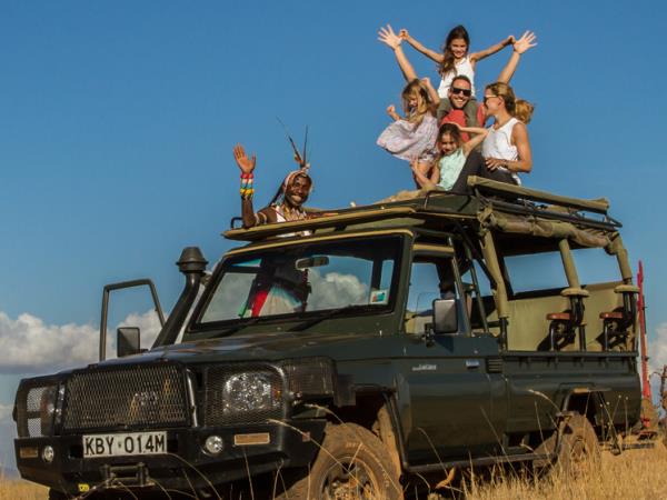 Family safari and beach vacations in Kenya