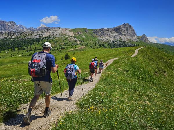 Dolomites small group hiking vacation
