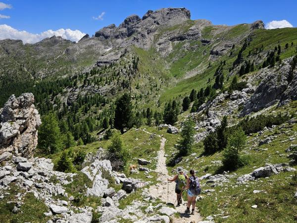 Dolomites small group hiking vacation