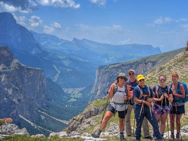 Dolomites small group hiking vacation