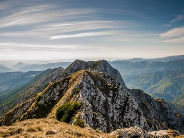 Hiking vacation in the Transylvanian Alps, Romania