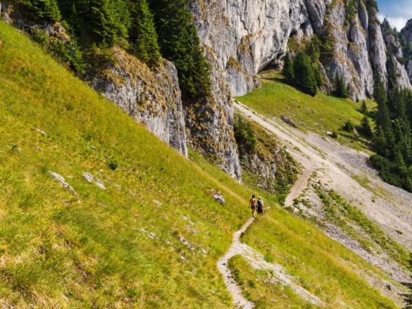 Hiking vacation in the Transylvanian Alps, Romania
