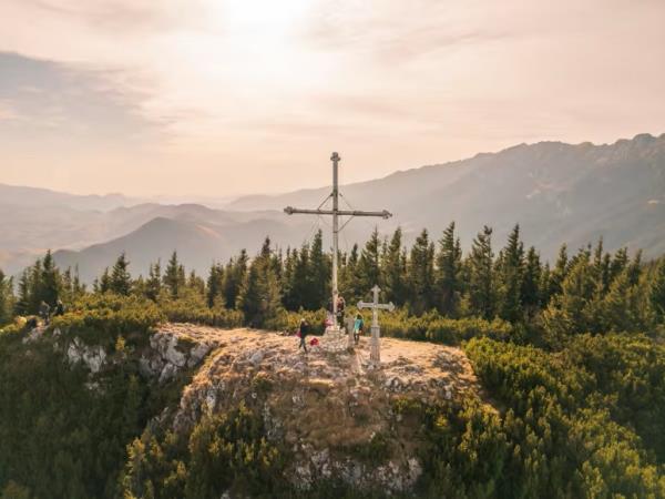 Hiking vacation in the Transylvanian Alps, Romania