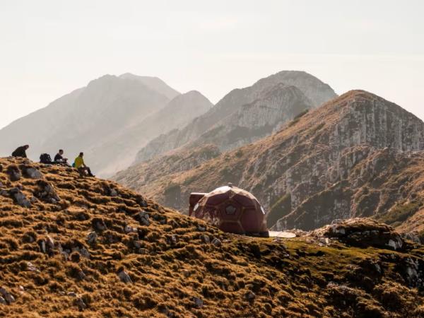 Hiking vacation in the Transylvanian Alps, Romania