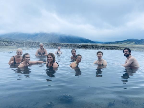 Hiking in Iceland, small group