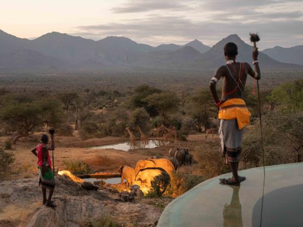 Kenya luxury flying safari vacation