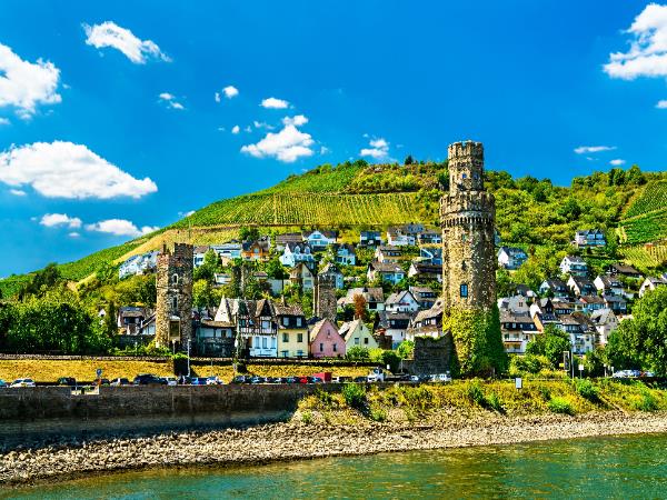 The Rhine hiking vacation in Germany
