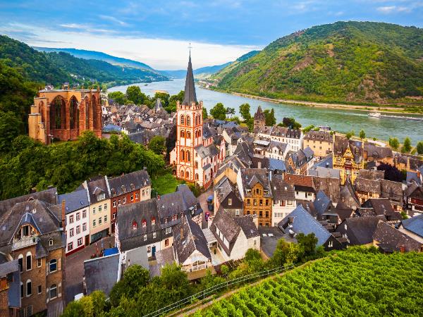 The Rhine hiking vacation in Germany