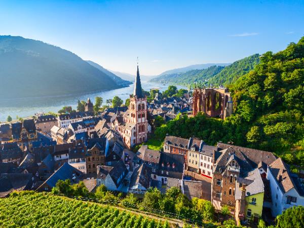 The Rhine hiking vacation in Germany