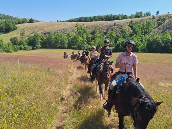 Serbia horse riding vacation, Taor Trail