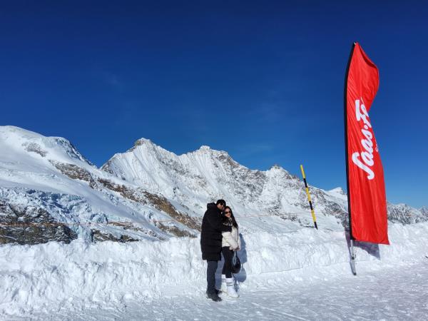 Saas-Fee walking tour in Switzerland