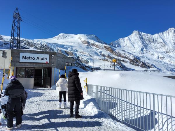 Saas-Fee walking tour in Switzerland