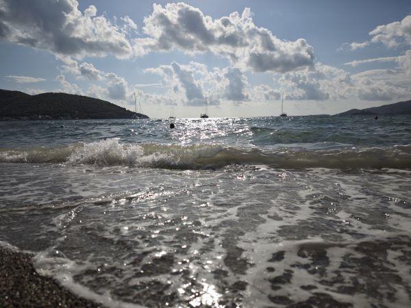Poros swimming vacation, Greece