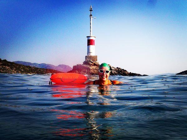 Poros swimming vacation, Greece