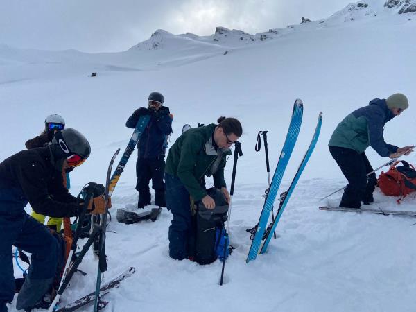 Intermediate ski touring vacation in France