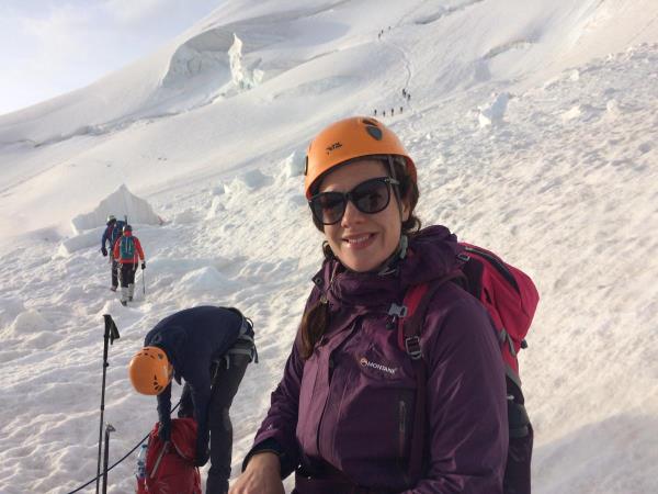 French Alps climbing vacation