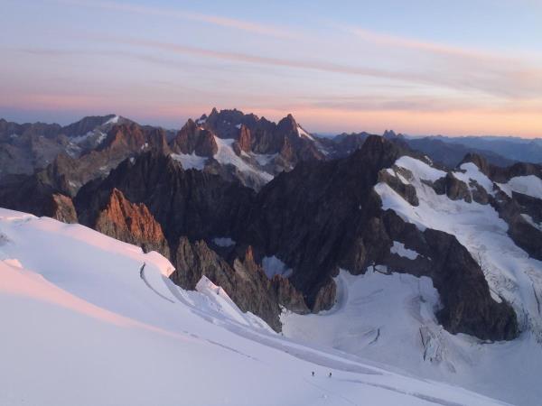 French Alps climbing vacation