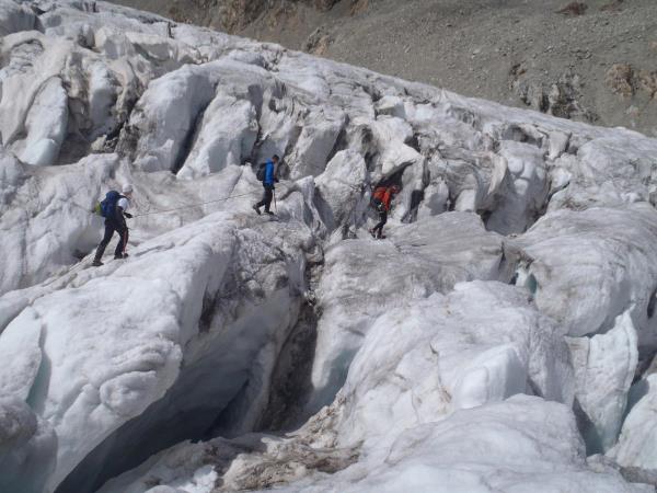French Alps climbing vacation