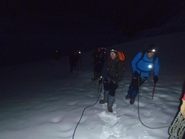 French Alps climbing vacation