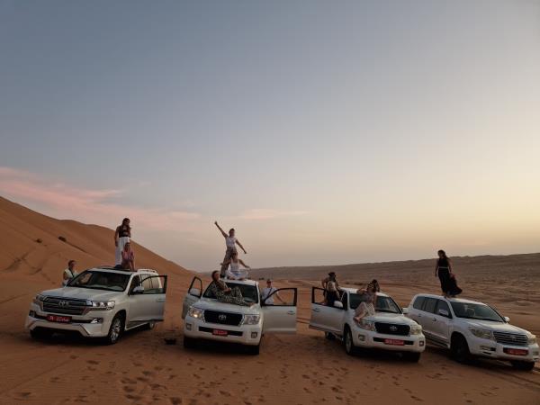 Oman women's vacation