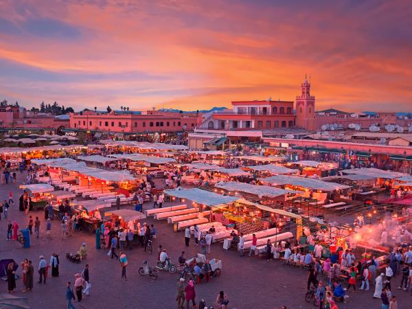 London to Morocco by rail vacation