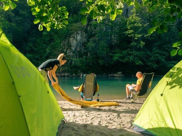 Vjosa river packrafting vacation Albania