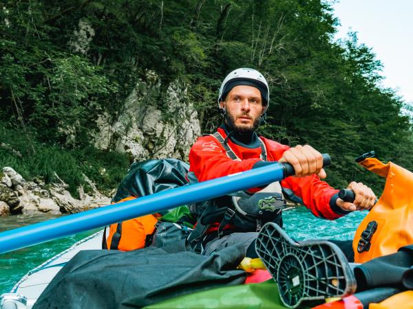 Vjosa river packrafting vacation Albania
