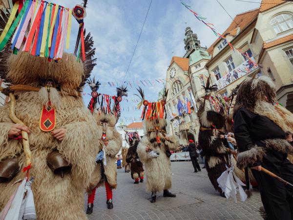Slovenia masked festival photography vacation
