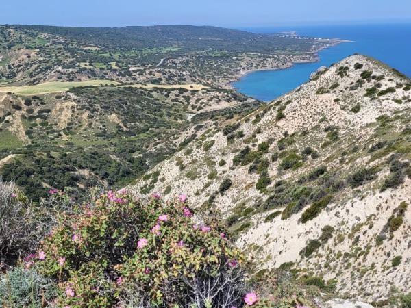 Western north coast Cyprus hiking vacation
