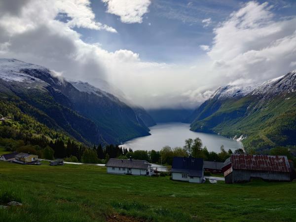 Norwegian Mountains and fjords electric self drive