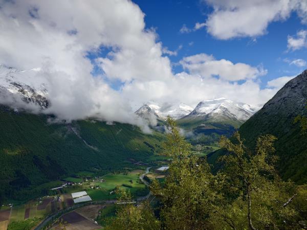 Norwegian Mountains and fjords electric self drive