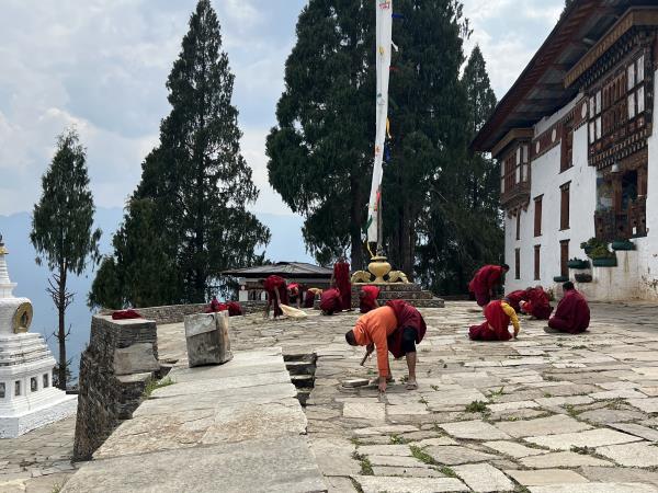 Bhutan active slow travel vacation