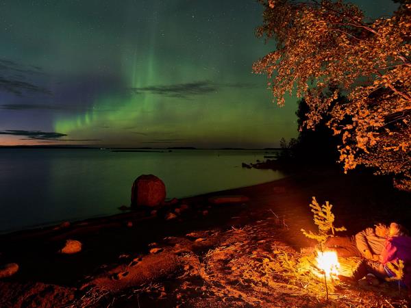 Autumn Auroras in Swedish Lapland