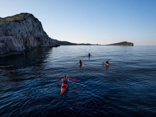 Kornati Islands sea kayaking vacation, Croatia