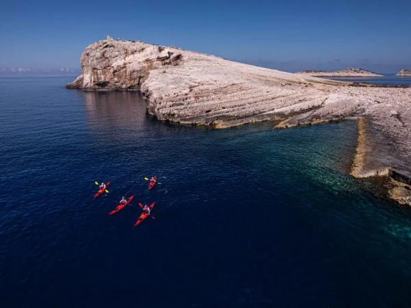 Kornati Islands sea kayaking vacation, Croatia
