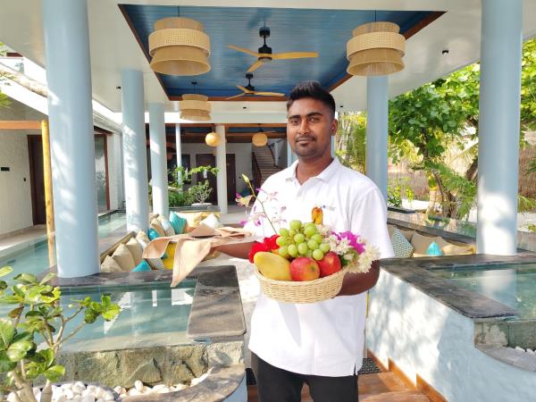 Maldives beach hotel