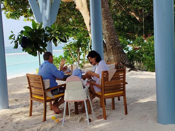 Maldives beach hotel