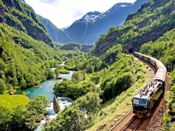 Copenhagen and Norway by rail vacation