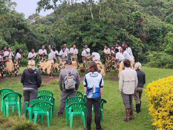 Luxury gorilla fly in safari, Uganda